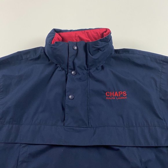 Vintage Chaps Ralph Lauren Lightweight Anorak Jacket Mens Medium Windbreaker - Picture 9 of 15